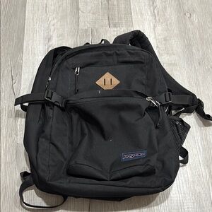 JanSport Black Backpack for Men